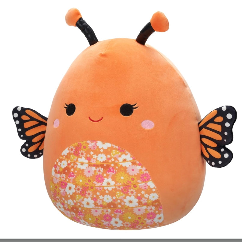 سكويش مالوز دمية فراشة مونارك الالعاب القطنية Squishmallows