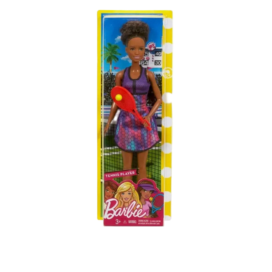 باربي دمية لاعبة التنس دمية مع اكسسوارات Barbie