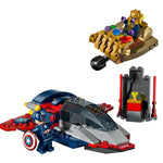 ليجو 76319 مارفل كابتن أمريكا ضد ثانوس مكعبات التركيب LEGO