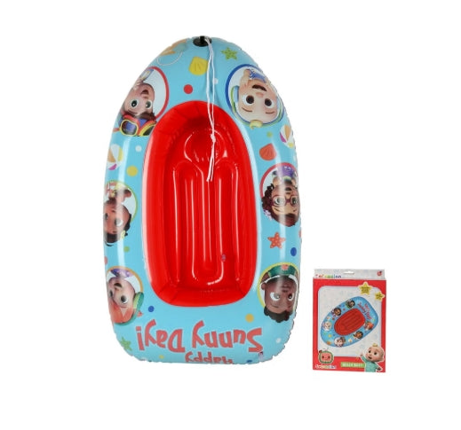 قارب كوكوميلون القابل للنفخ عوامات ومراتب CoComelon