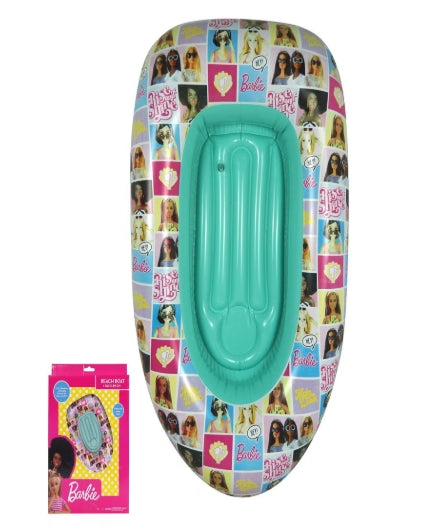 قارب باربي القابل للنفخ عوامات ومراتب Barbie