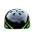 ستريت جام خوذه حماية ستيرو اخضر و اصفر اكسسوارات الدراجة Street Jam