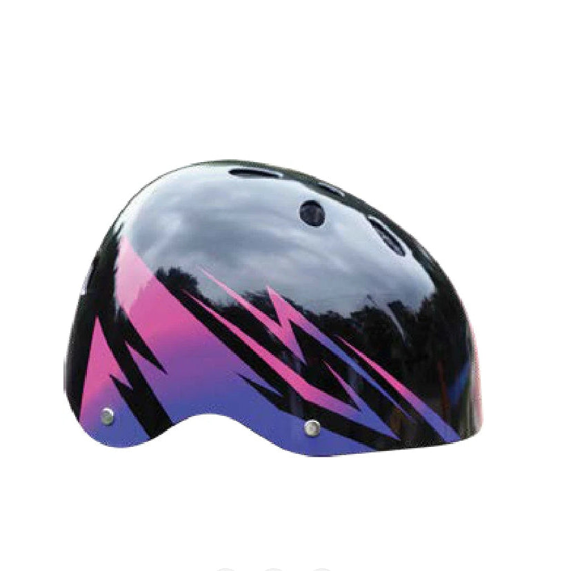 ستريت جام خوذه حماية ستيرو أزرق و وردي اكسسوارات الدراجة Street Jam