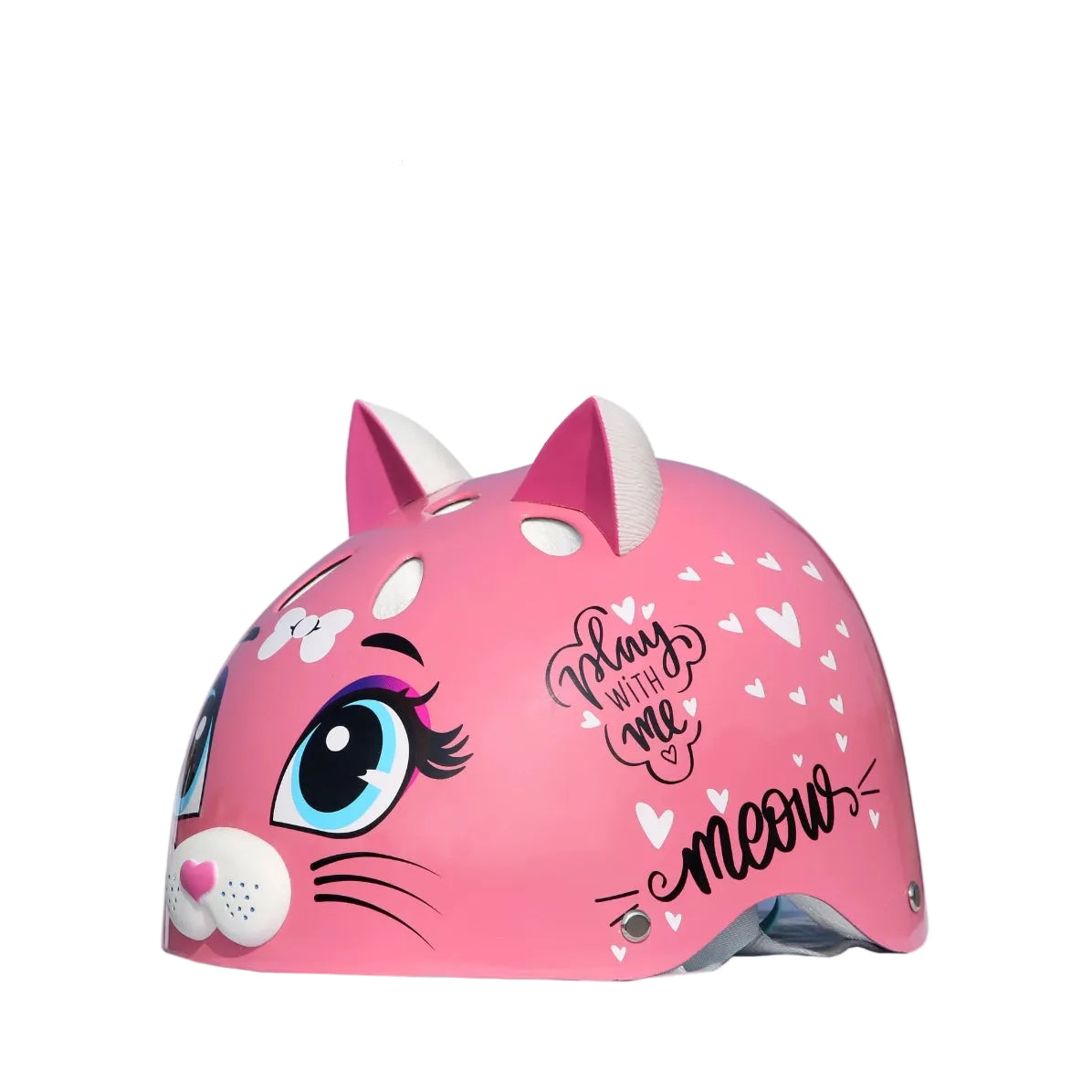 ستريت جام خوذه حماية القطة الوردية اكسسوارات الدراجة Street Jam