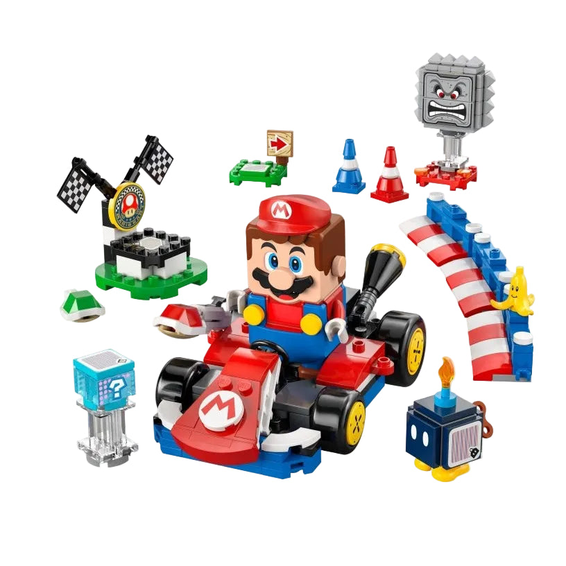 ليجو 72043 سوبر ماريو سيارة الكارت القياسية مكعبات التركيب LEGO