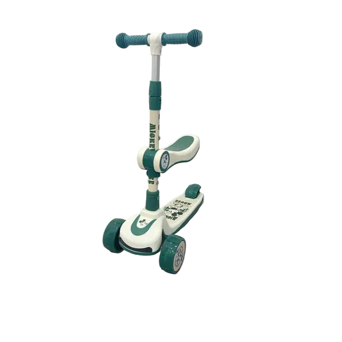 ديزني سكوتر ميكي ماوس القابل للطي واللف 2 في 1 سكوتر 3 عجلات Mesucca