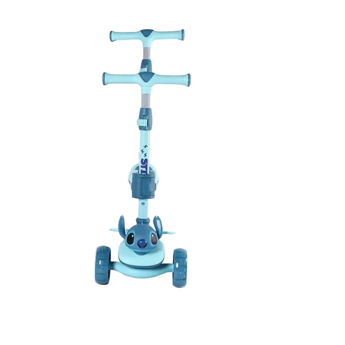 ديزني سكوتر ستيتش القابل للطي 2 في 1 سكوتر 3 عجلات Disney