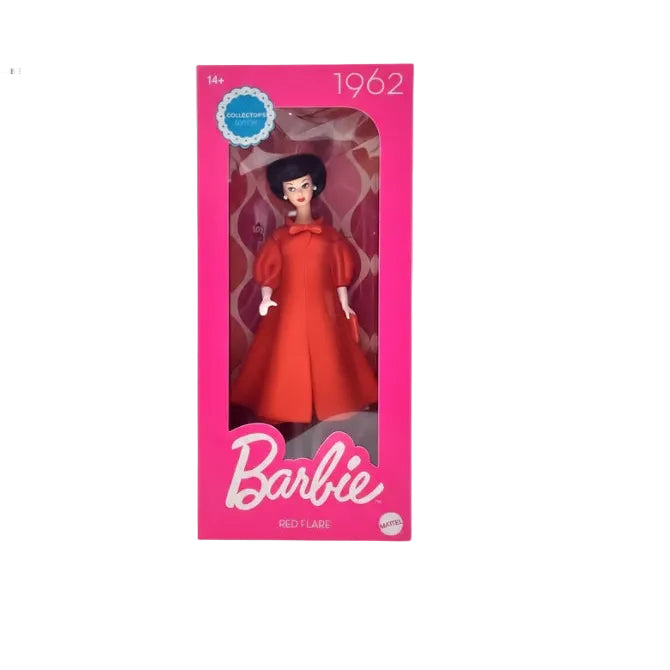 باربي دمية ذات التوهج الأحمر 1962 دمى الشخصيات Barbie