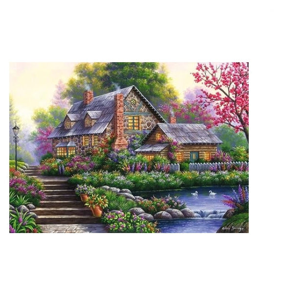 رافينسبيرغر بزل لعبة كوخ رومانسي العاب البزل Ravensburger