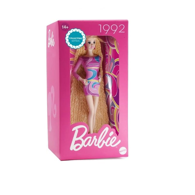 باربي دمية ذات الشعر الكامل 1992 دمى الشخصيات Barbie