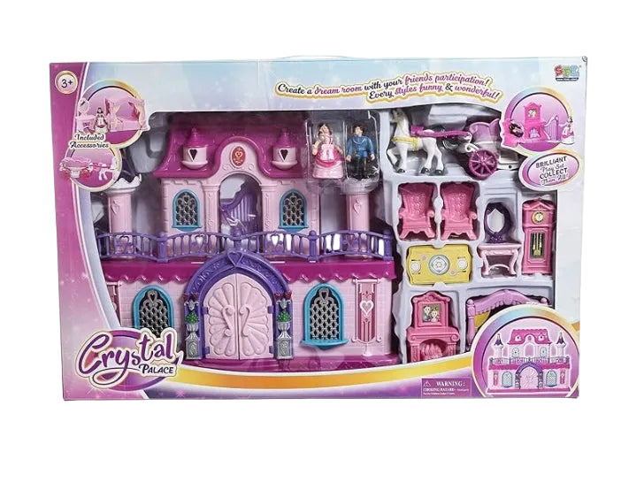 مجموعة لعب القصر بيوت الدمى LOCAL