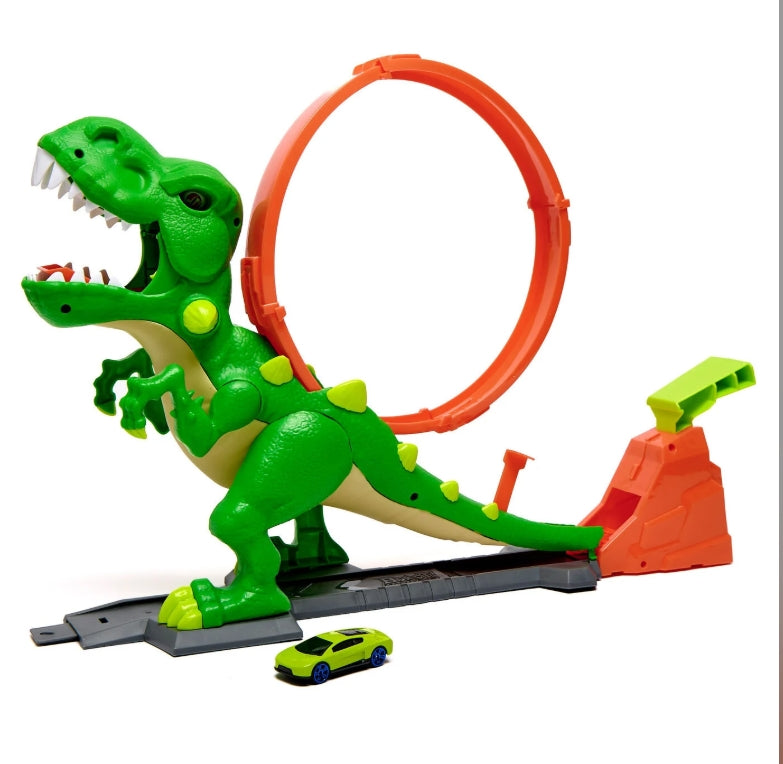 تيمسترز آلات الوحش تي ريكس تويستر مركبات مع مسار Teamsterz