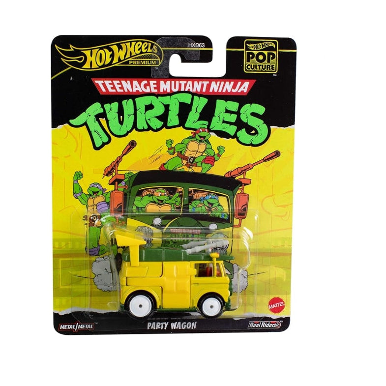 هوت ويلز عربة سلاحف النينجا تي ام ان تي مركبات الأطفال HotWheels