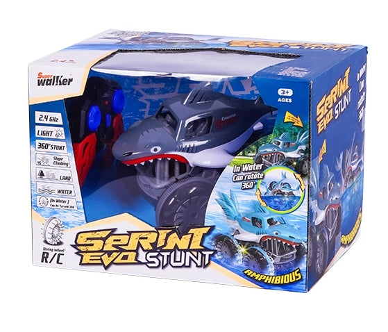 سيارة القرش البلهوني رمادية ريموت كنترول السيارات ريموت كنترول LOCAL