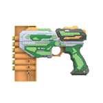 هيب شوت مسدس الرعد الصاعد مع 6 سهام مسدسات مطاطية Hip Shot
