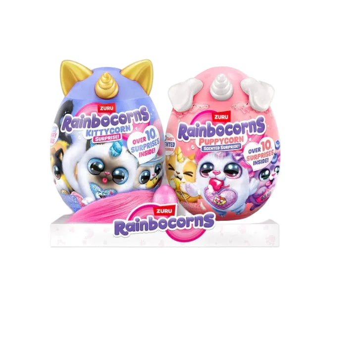 رينبوكورنز كيتي كورن وبوبي كورن الالعاب القطنية Zuru