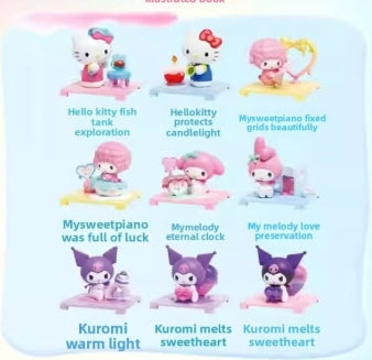 صندوق شخصية موي سانري متنوع المجسمات SANRIO
