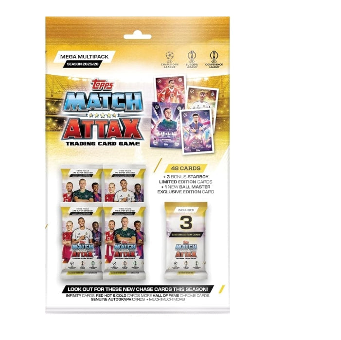 ماتش أتاكس بطاقات ميجا العاب البطاقات Match Attax