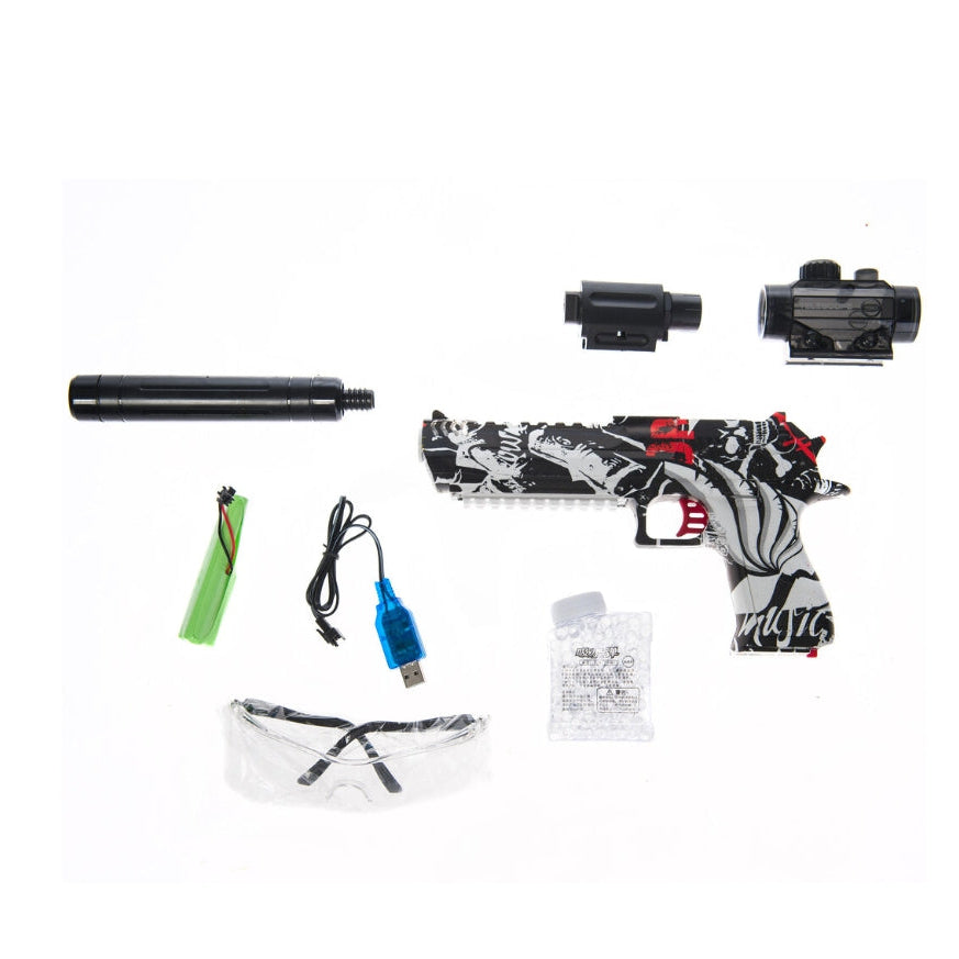 مسدس طلقات بلاستر جل مائي 22 سم متنوع مسدسات الماء LOCAL