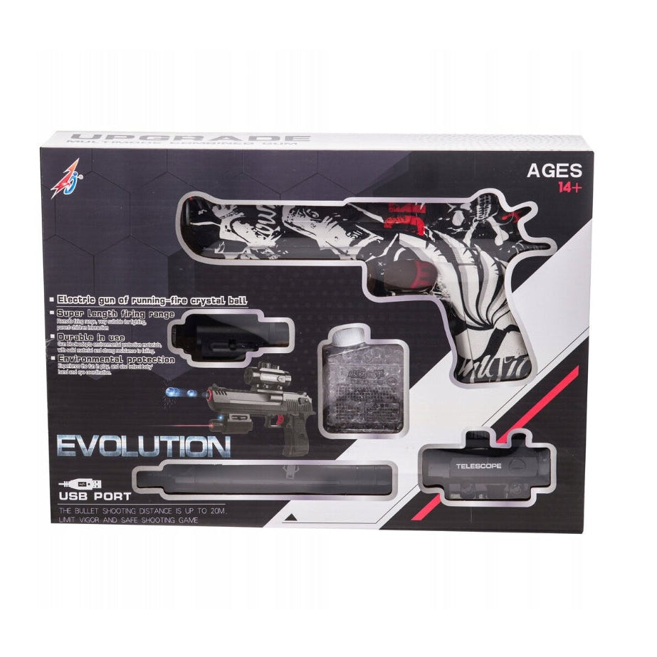 مسدس طلقات بلاستر جل مائي 22 سم متنوع مسدسات الماء LOCAL