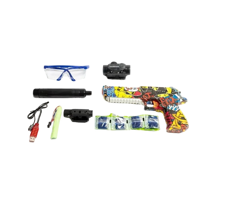 مسدس طلقات بلاستر جل مائي 22 سم متنوع مسدسات الماء LOCAL