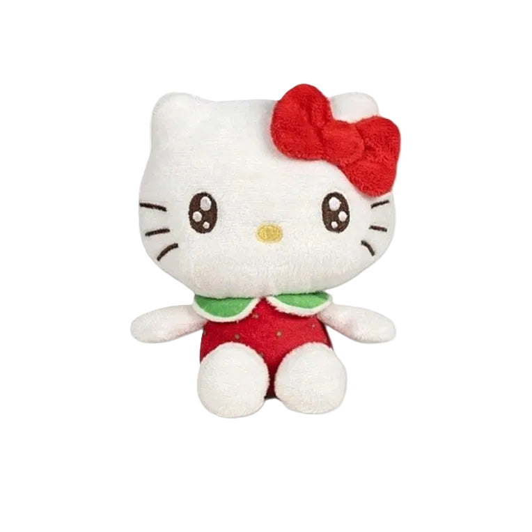 دمية هيلو كيتي الفرولة 12 سم الالعاب القطنية Hello Kitty