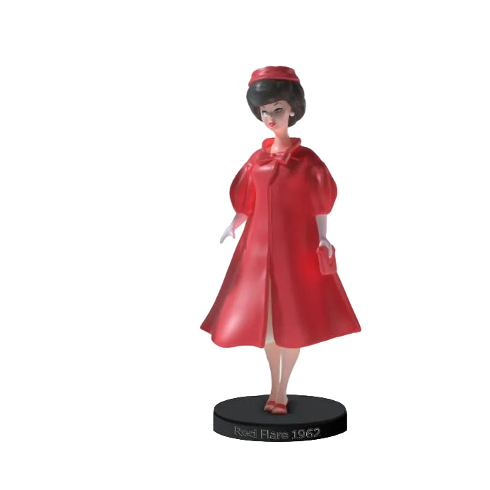 باربي دمية ذات التوهج الأحمر 1962 مجسمات الشخصيات Barbie