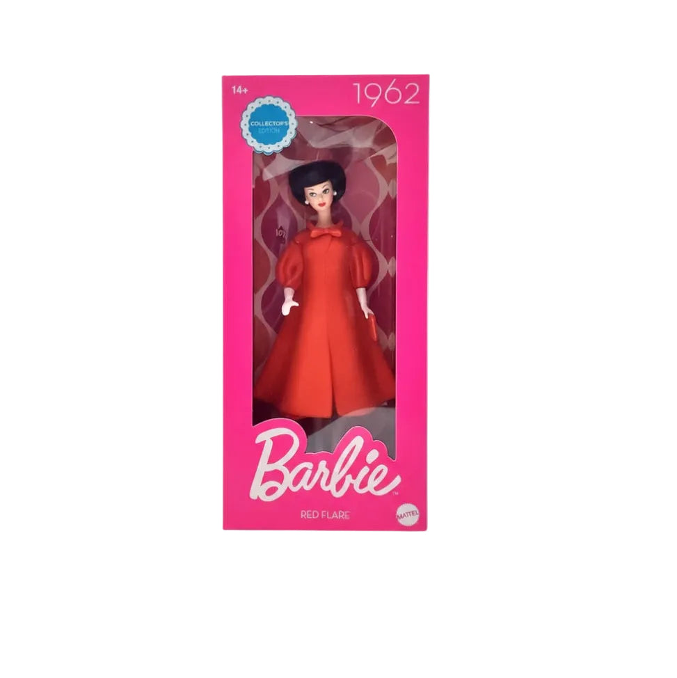 باربي دمية ذات التوهج الأحمر 1962 مجسمات الشخصيات Barbie