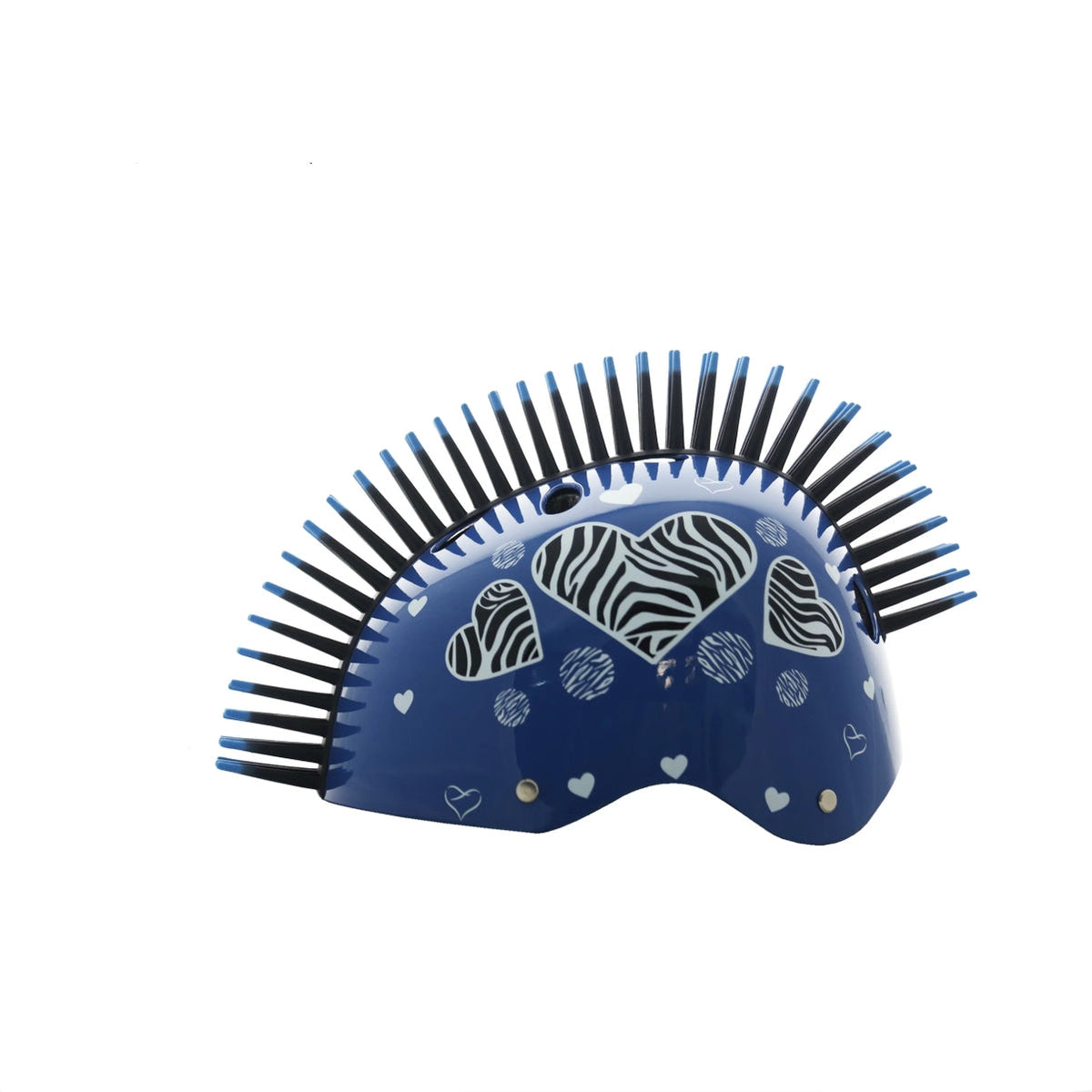 ستريت جام خوذه حماية جام زيبرا هارت أزرق اكسسوارات الدراجة Street Jam