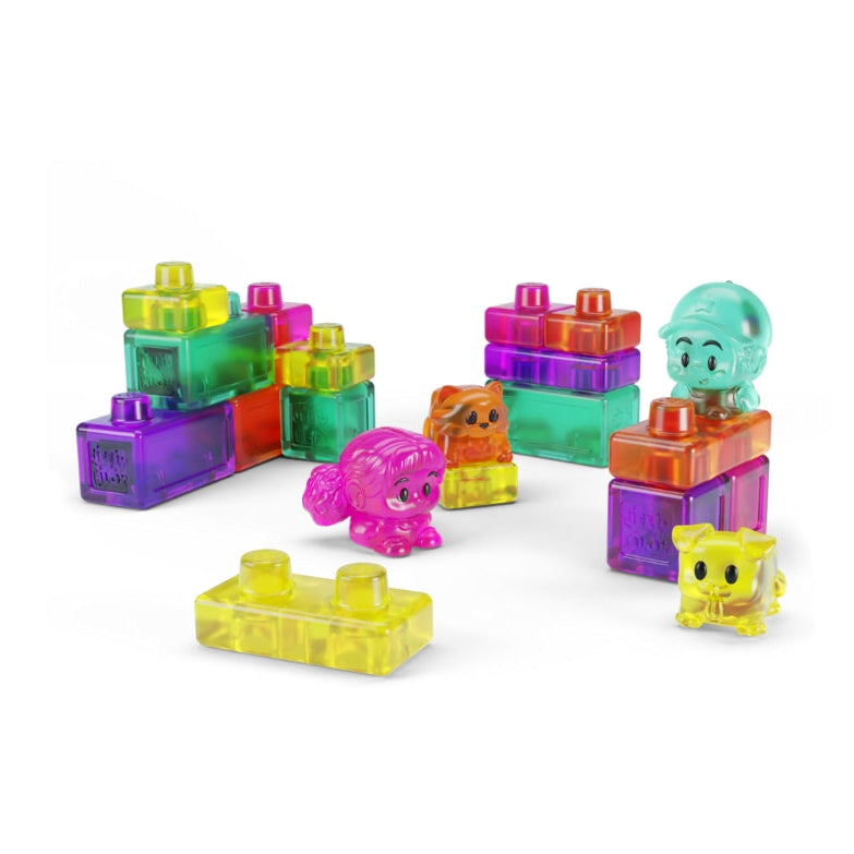 جيلي بلوكس مكعبات الحيوانات الأليفة وأنا مكعبات التركيب Jelly Blox