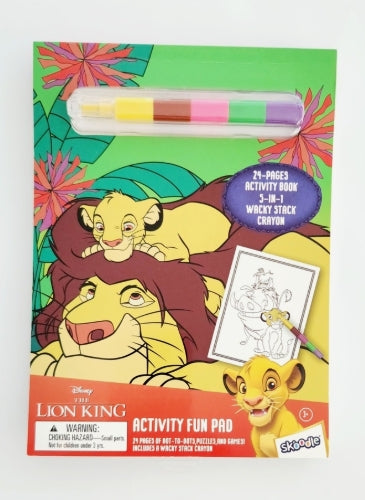 سكوديل لوحة أنشطة الأسد الملك رسم و تلوين Skoodle