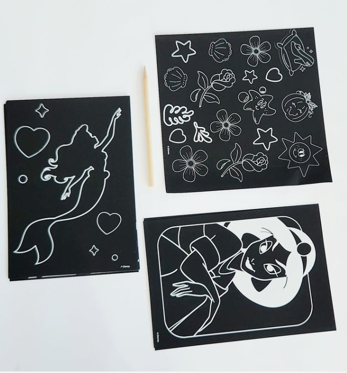 سكوديل سكراتش سكريبل أميرات ديزني رسم و تلوين Skoodle