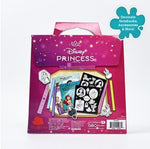 سكودل ملصقات مخملية بألوان وجواهر الأميرات رسم و تلوين Skoodle