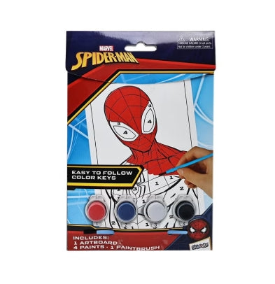 سكودل تلوين حسب الرقم سبايدر مان رسم و تلوين Skoodle