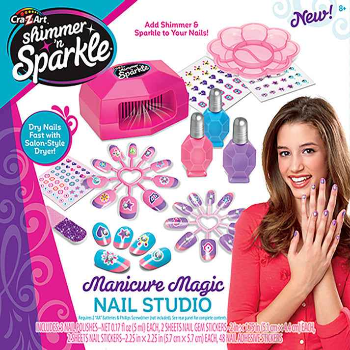 شيمر اند سباركل ستوديو ماجيك للأظافر المكياج والتجميل Shimmer N Sparkle