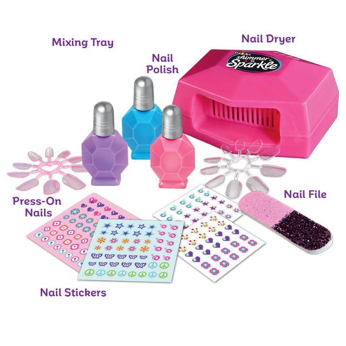 شيمر اند سباركل ستوديو ماجيك للأظافر المكياج والتجميل Shimmer N Sparkle