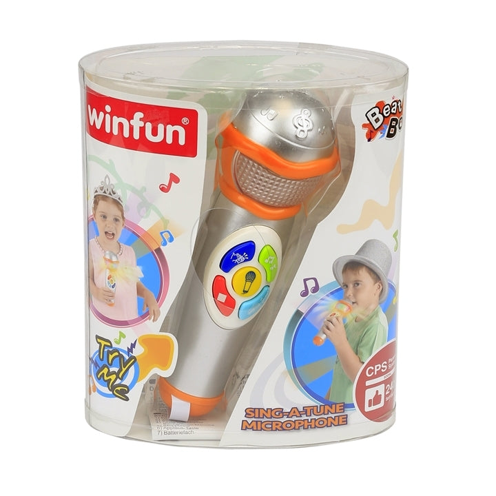 وين فن لعبة ميكروفون سينج ايه تون مواليد تفاعلي WinFun