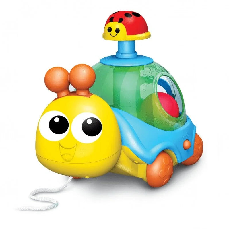 وين فن لعبة حلزونة قابلة للجر مواليد تفاعلي WinFun