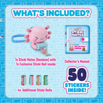 ستيكي رولز ستيكي ميتس ملصقات مع شخصية غامضة الخرز والاكسسوارات Sticki Rolls