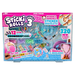 ستيكي رولز محطة صنع الملصقات والأساور الإصدار 3 الخرز والاكسسوارات Sticki Rolls
