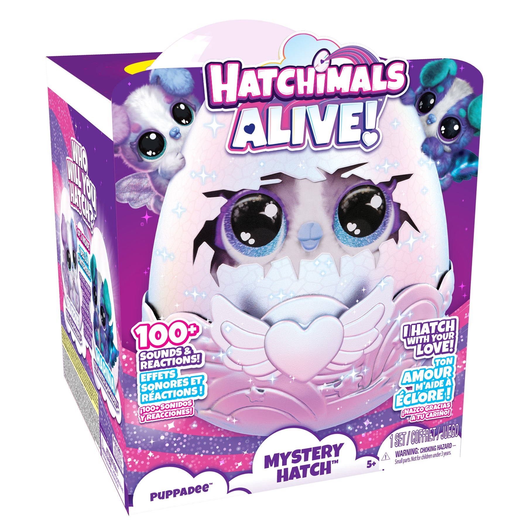 هاتشيمالز اللايف بيضة بوبادي القطنية الالعاب القطنية Hatchimals