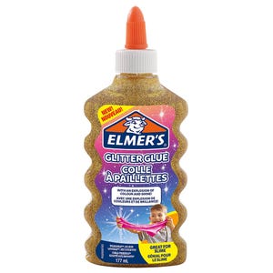 ايلميرز غراء لامع 177 مل لون ذهبي سلايم Elmer's