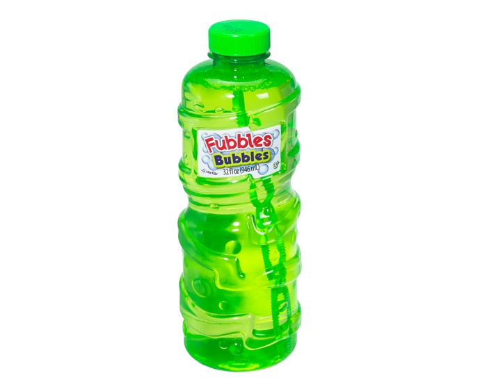 فابلز حلول فقاعات فاخر 32 أونصة متنوعة فقاعات الماء والصابون Fubbles