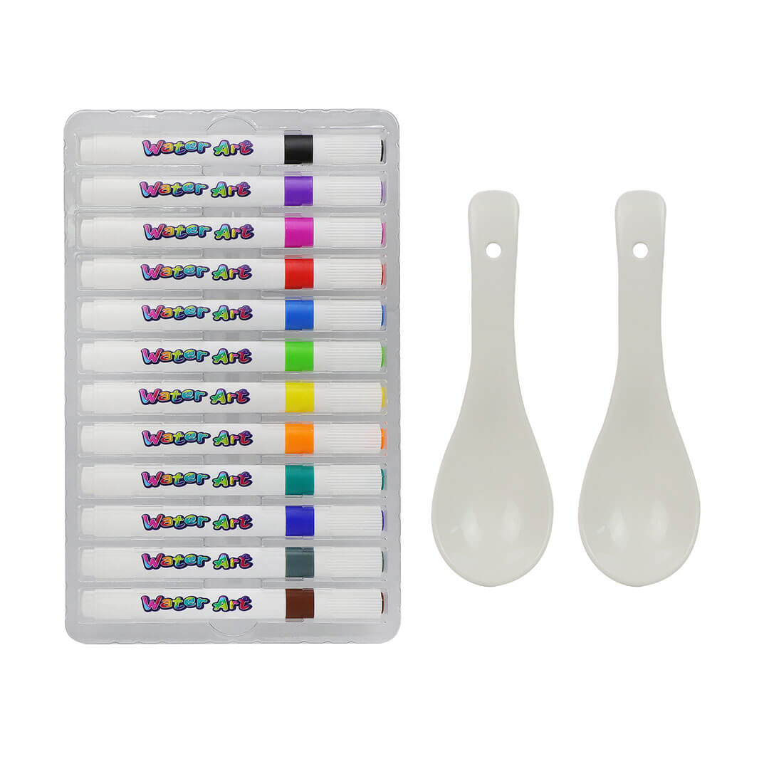 ووتر آرت ماجيكال أقلام مائية 12 قطعة رسم و تلوين Water Art