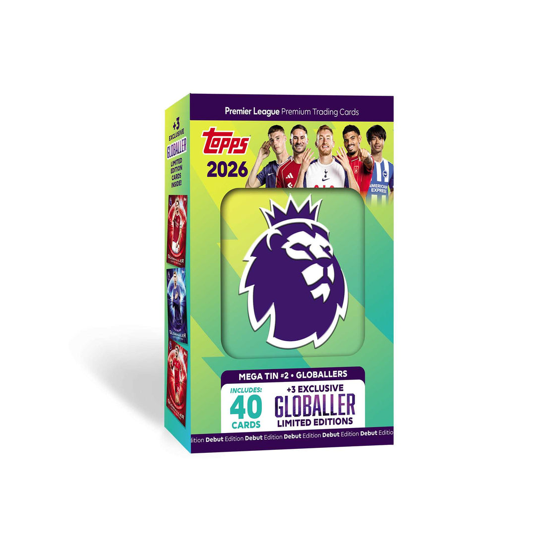 توبس 2026 الدوري الإنجليزي علبة الكروت متنوع العاب البطاقات Topps