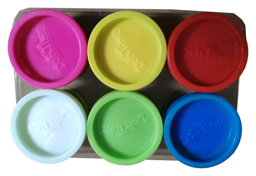 دوه تايم صلصال 6 قطع الصلصال والمعجون DohTime