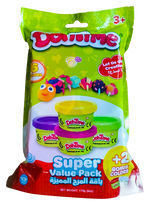 دوه تايم صلصال 6 قطع الصلصال والمعجون DohTime