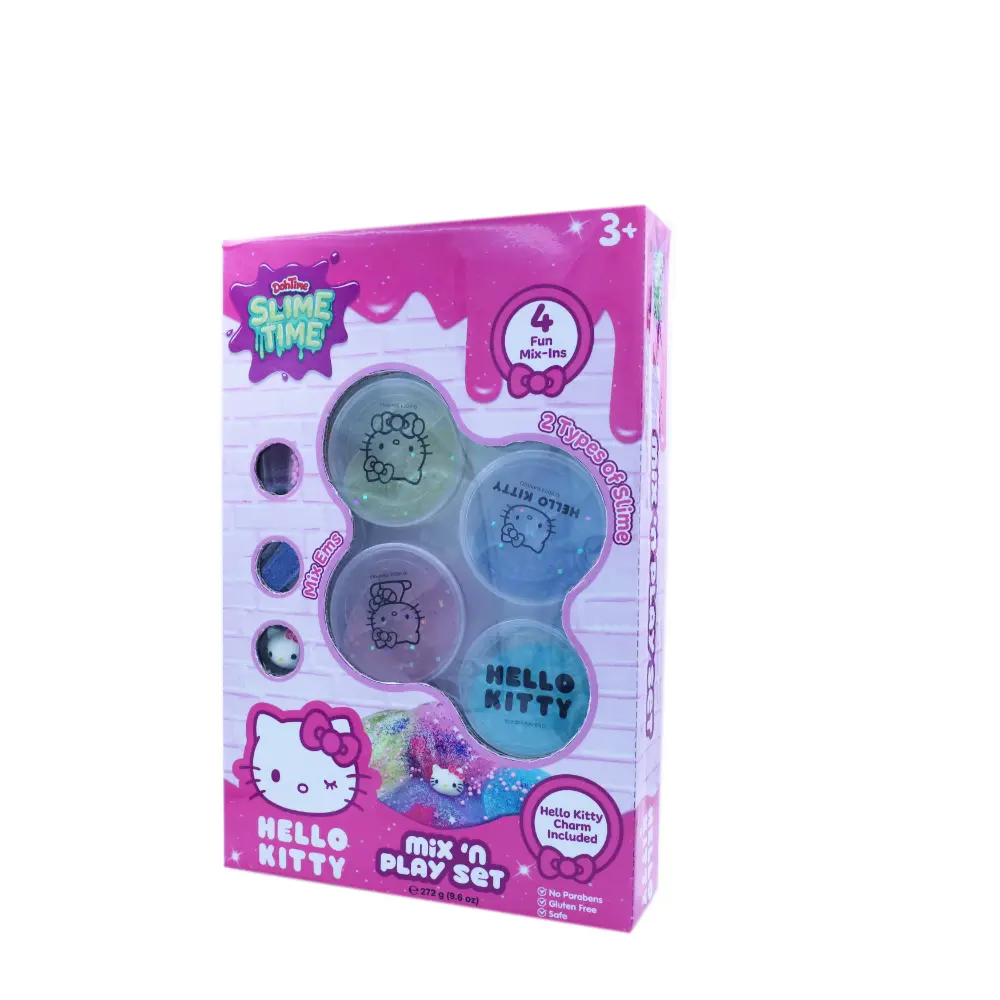دوه تايم سلايم هيلو كيتي ميكس اند بلاي سلايم DohTime