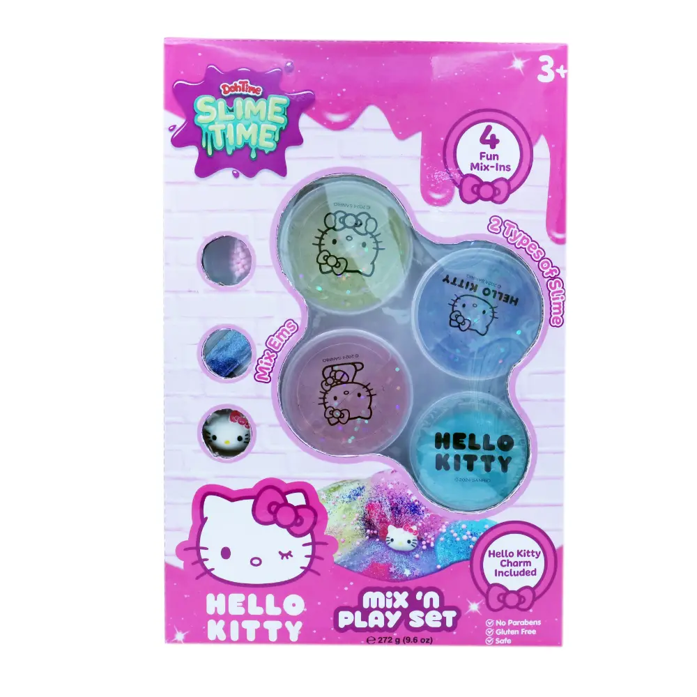 دوه تايم سلايم هيلو كيتي ميكس اند بلاي سلايم DohTime