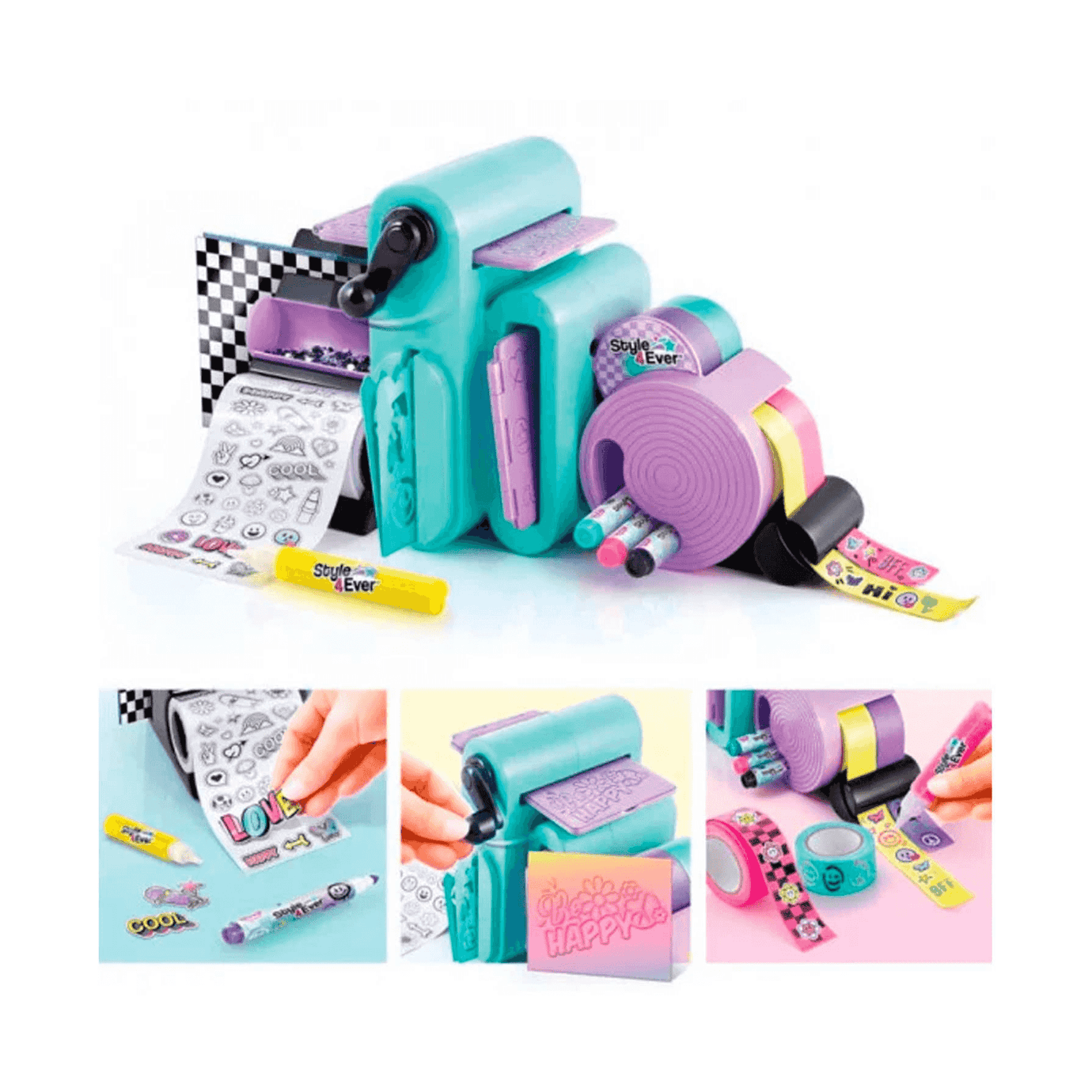 كانال محطة سكرابوكينغ 3 في 1 الخرز والاكسسوارات canal toys